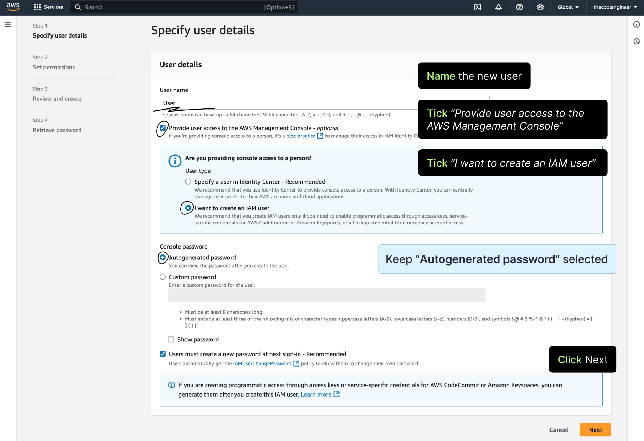 Illustration: Keep this aligned with the actual troubleshooting task instead of enabling everything by default.