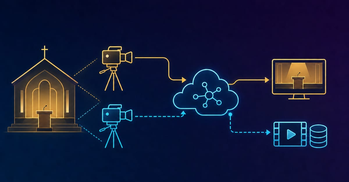 Church Live Streaming: OBS, Failover & Recording | Callaba