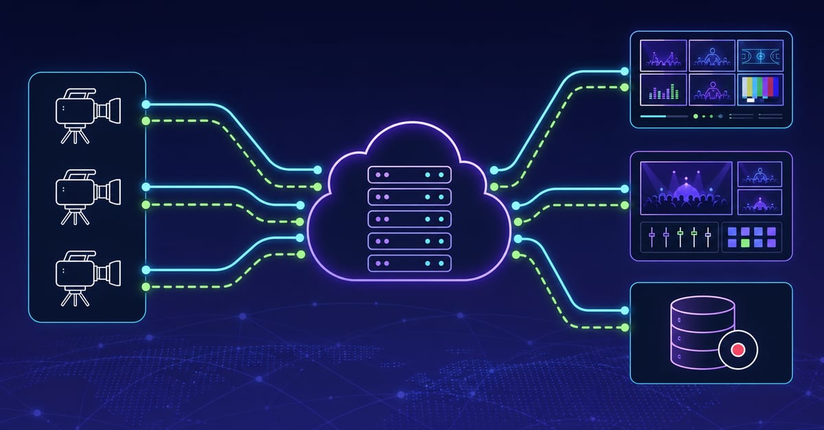 Remote Production: SRT, NDI, Multiview & Failover | Callaba
